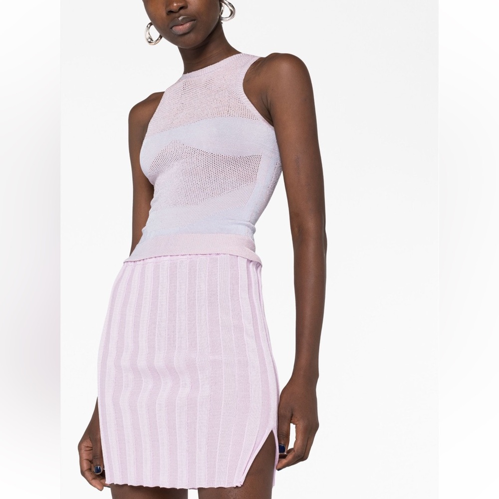 A. ROEGE HOVE ribbed-knit miniskirt - Picture 1 of 7